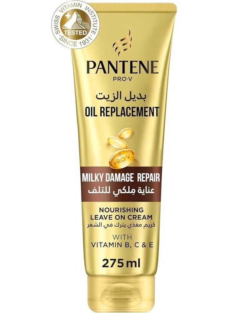Pro V Milky Damage Repair Oil Replacement Leave In For Damaged Hair 275ml
